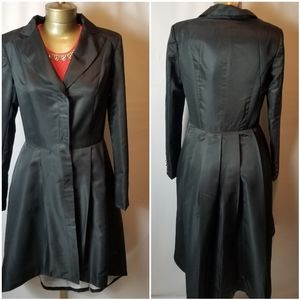 PRETTY MOOD BLACK  STEAMTRUNK STYLE HIGH/LOW JACKET